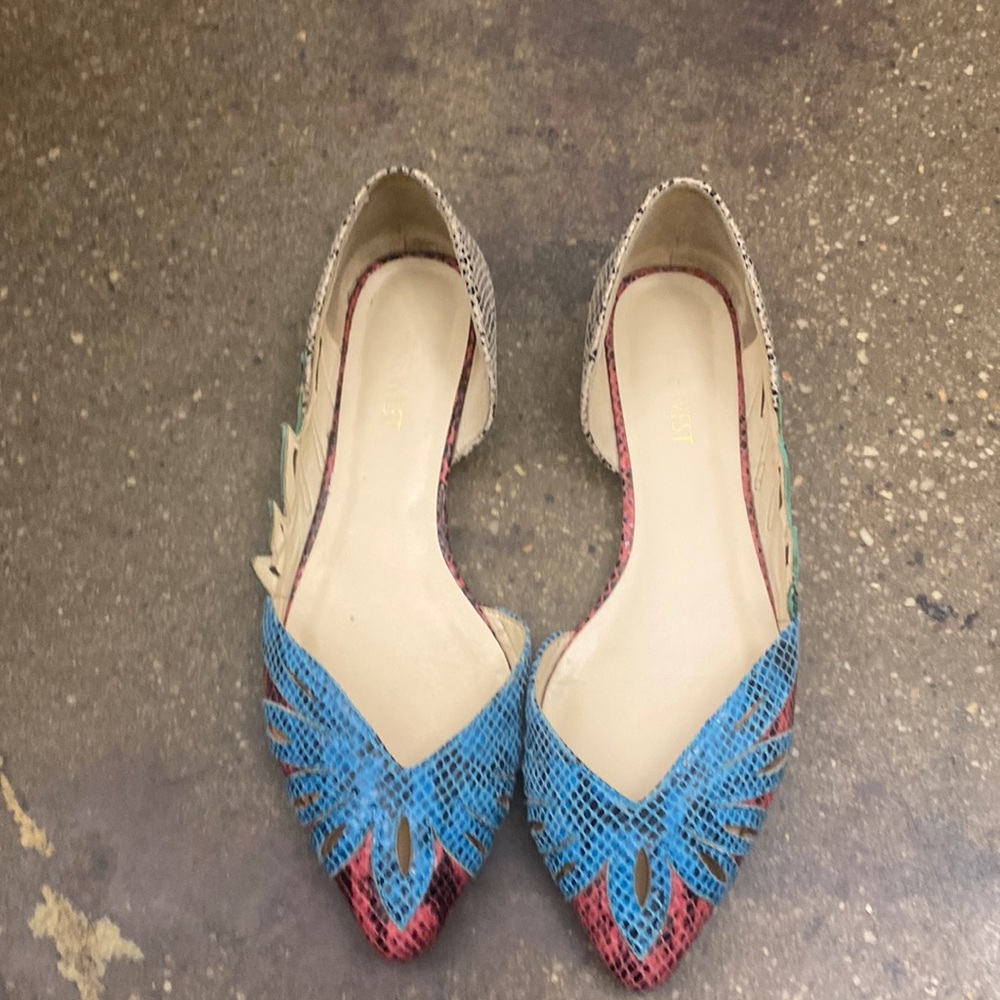 Nine West woman’s 7.5 flat shoes